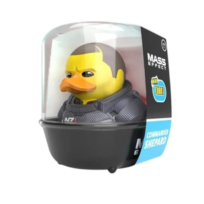 Afbeelding van Numskull Mini TUBBZ Badeend Mass Effect Commander Shepard (Male) (Badeen Editie) 8cm