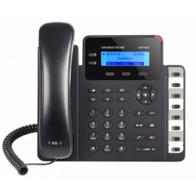 Afbeelding van Grandstream Networks GXP1628 VoIP telefoon Zwart
