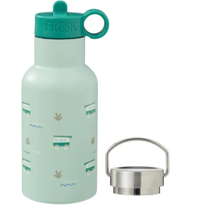 Afbeelding van Fresk rvs thermosfles met extra dop surfer 350 ml