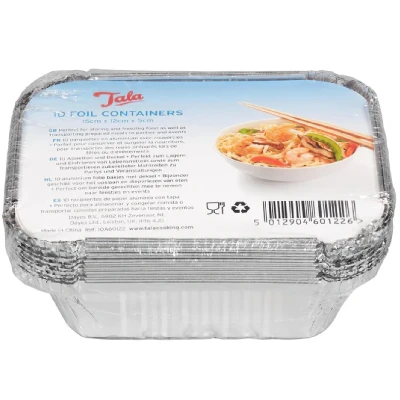 Afbeelding van Tala Foil Container met Deksels