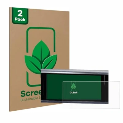 Afbeelding van ScreenLeaf Screenprotector voor Audi Q3 Sportback 35 TFSI Infotainment System Duurzame schermbescherming Folie Beschermfolie transparant (2 Stuks)