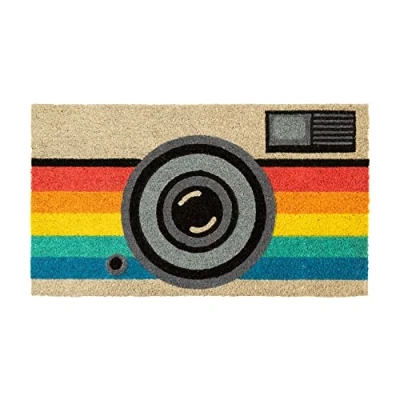 Afbeelding van Retro Camera Deurmat
