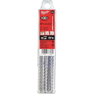 Afbeelding van Sds Plus Hamerboor Mx4 5,5 X 160 Mm (10 Stuks)