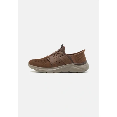Afbeelding van Skechers Garner Sneakers laag Dark brown, Heren, Maat: 40, brown Textiel/ synthetisch