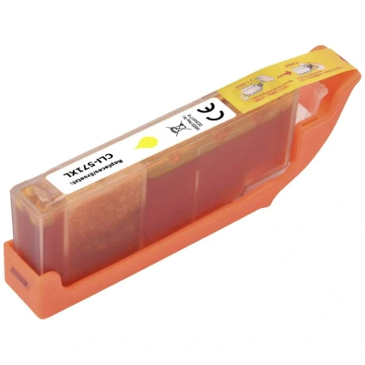 Afbeelding van Renkforce Inktcartridge vervangt Canon CLI 571Y XL Compatibel Geel RF 5718872