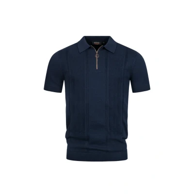 Afbeelding van Indicode Jeans Insago Poloshirt, Heren, Maat: XL, Navy