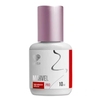 Afbeelding van LOVELY Marvel wimperlijm (5ml, kleur: ZWART) snelle lijm, droogtijd: 1 seconde, 8 weken hechting, lage stoomontwikkeling, zeer resistent, voor professionele wimperverlenging, Typen:LOVELY Kleber 10ml