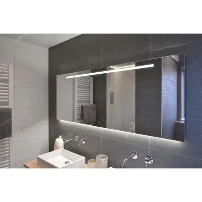 Afbeelding van LoooX Ml line spiegel 180x70 led verlichting onder plus geintegreerd