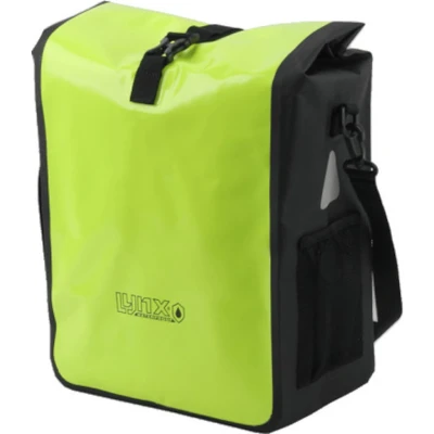 Afbeelding van Lynx Vally xl e bike enkele fietstas 21l. neon geel