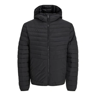 Afbeelding van JACK &amp; JONES Gewatteerde herenjas, zwart, L