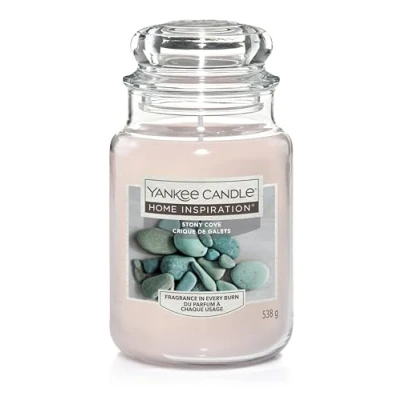 Afbeelding van Yankee Candle Stony Cove Zoete oranje bloem en witte musk Large