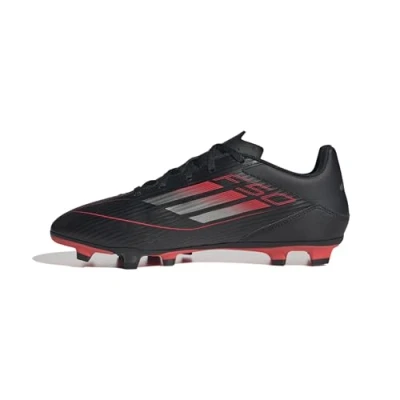 Afbeelding van adidas Performance F50 CLUB FIRM/MULTIGROUND Voetbalschoenen met kunststof noppen, Heren, Maat: 45 1/3, Core black/iron/lucid red Schoenen