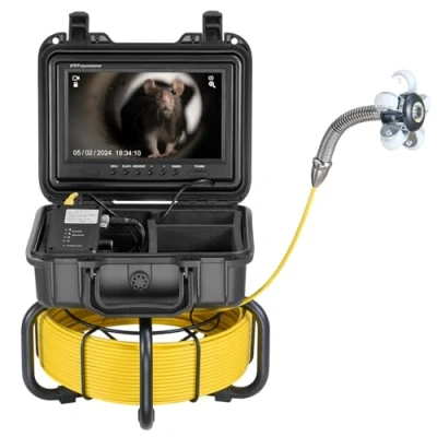 Afbeelding van VEVOR leidingcamera 30m rioolcamera inspectiecamera 9 inch scherm 36x zoom