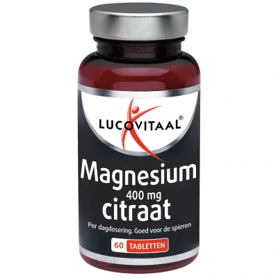 Afbeelding van 2+2 gratis: 3x Lucovitaal Magnesium Citraat 400mg 60 tabletten
