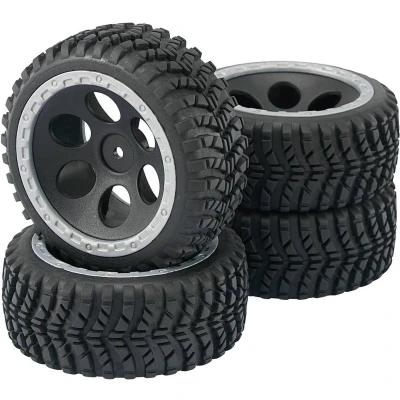 Afbeelding van Reely 1:10 Buggy Complete wielen Fighter Gatdesign Zwart 2 stuk(s)