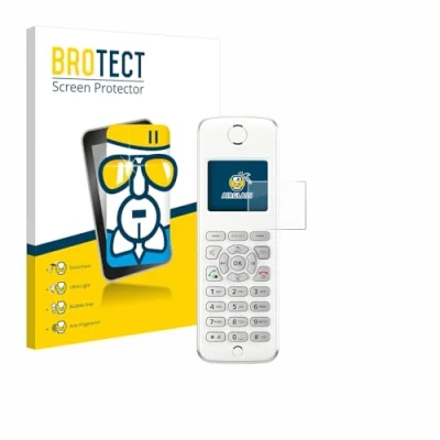 Afbeelding van BROTECT Screenprotector voor AVM Fritz!Fon M2 Folie Beschermfolie Beschermglas transparant