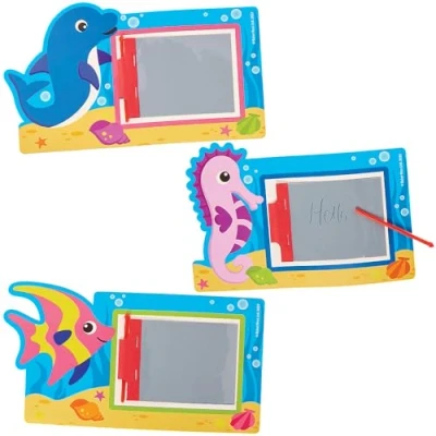 Afbeelding van Baker Ross FX684 Sealife Magische Leitjes Set van 10, Teken Speelgoed en Feestzak Vullers