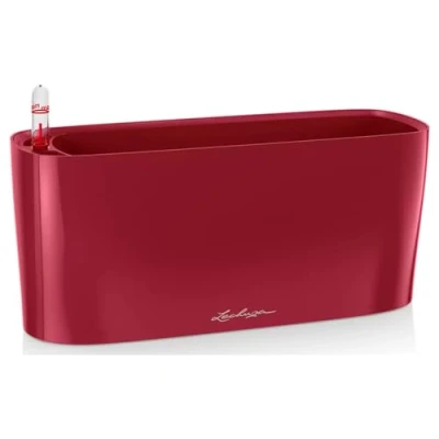 Afbeelding van Lechuza Delta 10 Premium Scharlakenrood Hoogglans