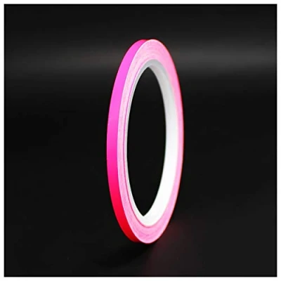Afbeelding van 10 Meter Neon Decoratieve Strips Auto Motorfiets Boot Modelbouw Finest Folia Side zelfklevende waterdicht (3mm breedte, Roze)