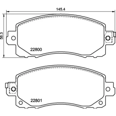 Afbeelding van Brembo Remblokset P 78 028