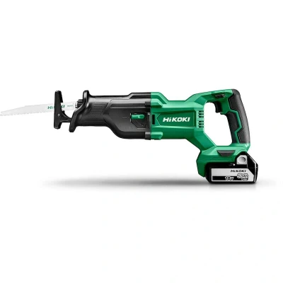 Afbeelding van Hikoki CR18DBWJZ Accu reciprozaag 18 V 5.0 Ah Inclusief 2 accu&quot;;s en lader in kunststof koffer