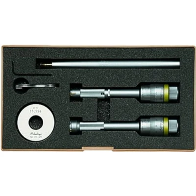 Afbeelding van MITUTOYO 368 912 binnenschroefmaatset met 3 punts meting 12 20mm 2 delig