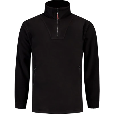 Afbeelding van Tricorp Fleece Sweater Casual Zwart Maat 3XL