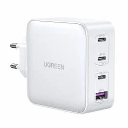 Afbeelding van Ugreen GaN X 4 poorts PD3.0 QC4+ 100W 3xUSB C en 1xUSB A Mac oplader