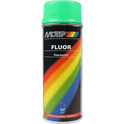 Afbeelding van Motip fluoriserende lak groen spuitbus 400 ml