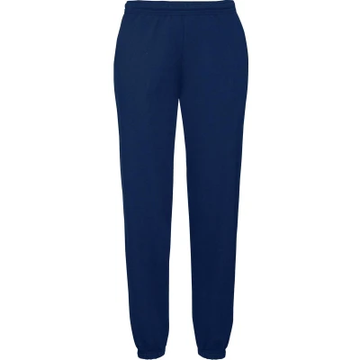Afbeelding van Fruit Of The Loom Heren Elastische Manchet Trainingsbroek / Joggingbroek (Marine)