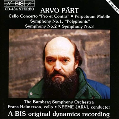 Afbeelding van Frans Helmerson, Bamberg Symphony Orchestra, Neeme Järvi Pärt: Concerto For Cello And Orchestra (CD)