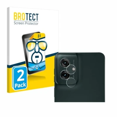 Afbeelding van BROTECT Screenprotector voor Motorola Moto G55 (ALLEEN Camera Lens) Folie Beschermfolie transparant (2 Stuks)