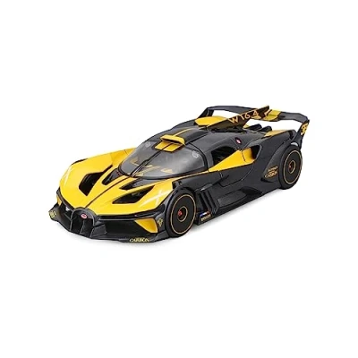 Afbeelding van MAISTO Bugatti Bolide Reproductie van het voertuig in schaal 1:18 Geel Speelgoed voor kinderen vanaf 14 jaar M32911Y