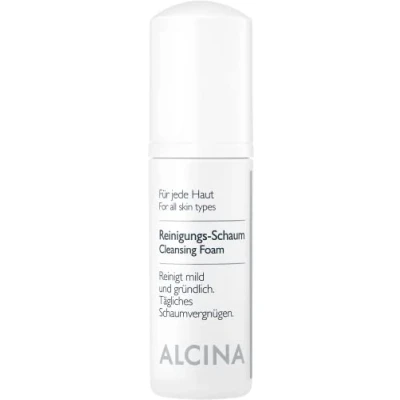 Afbeelding van ALCINA Reinigingsschuim, 1 x 50 ml, elke huid, reinigingsschuim voor bijzonder gevoelige en licht geïrriteerde hydraterende rustgevende gezichtsreiniging