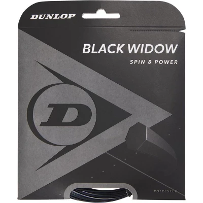 Afbeelding van Black widow tennis snaar (zwart) 12 meter 1.26 mm