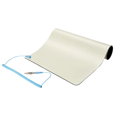Afbeelding van StarTech.com Antistatische Mat met Aardingskabel, 30cm x 46cm, ESD voor Elektronica, Antistatisc