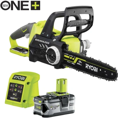 Afbeelding van Ryobi RCS1830 140B ONE+ 18V Brushless accu kettingzaag 30cm incl. 1x 4.0Ah en lader 5133005547