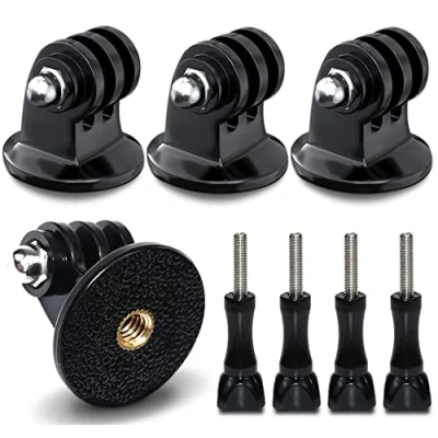 Afbeelding van Statief Mount Adapter Aluminium Tripod met Knurled Screws Camera Houder Accessoires voor GoPro Hero 10, 9, 8, 7, 6, 5, DJI