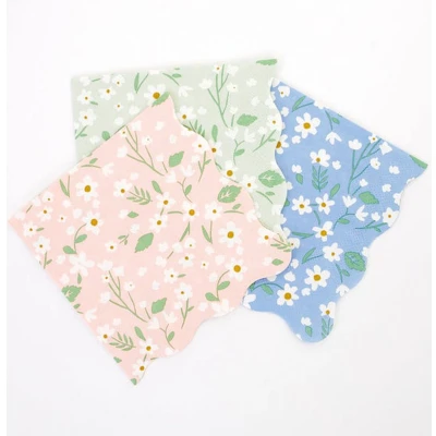 Afbeelding van Servetten Ditsy Floral Groot (20st) Meri