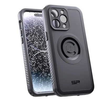 Afbeelding van Apple iPhone 14 Pro Max MagSafe Hoesje Kunststof SP Connect Backcover/Hardcase Zwart Telefoonhoesje Shockproof/Valbescherming