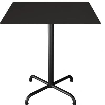 Afbeelding van Houe Pico tuintafel 70x70 Black, 4 ster onderstel
