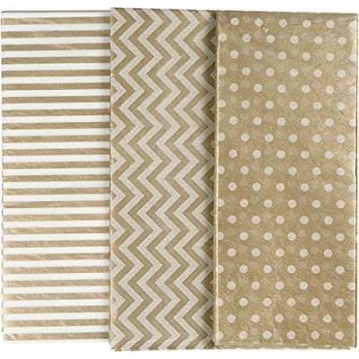Afbeelding van Creativ Tissue Paper, Goud, One Size