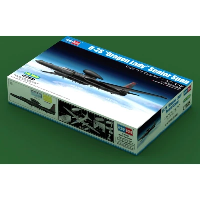 Afbeelding van 1:48 HobbyBoss 81785 Lockheed U 2 2S &quot;Dragon Lady&quot; Senior Span&quot; Straaljager Plastic Modelbouwpakket