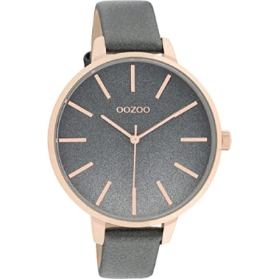 Afbeelding van Oozoo Mineralglas Horloge, Dames, Maat: One Size, Goldfarben