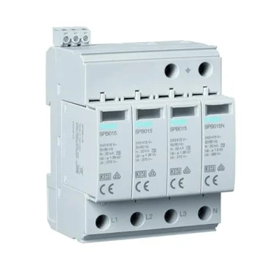 Afbeelding van Hager overspanningsbeveiliging t2 4p 40 ka tt tns met indicator sign contct spb415