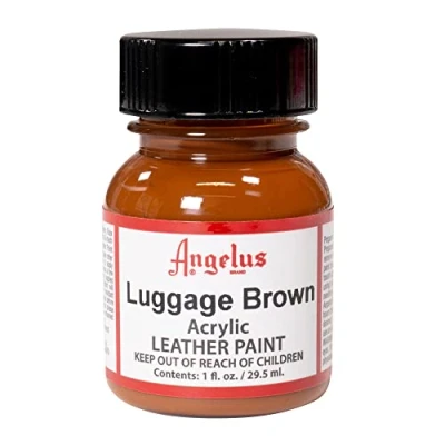 Afbeelding van Angelus Leather Acrylic Paint textielverf voor leren stoffen acrylbasis Luggage 29,5ml
