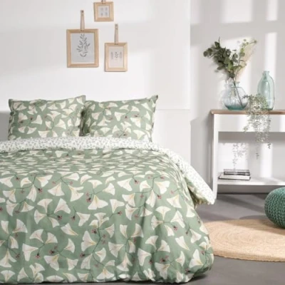 Afbeelding van Dekbedovertrek set TODAY Groen 240 x 220 cm 3 Onderdelen