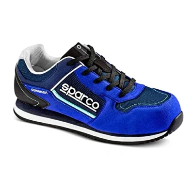 Afbeelding van Sparco Gymkhana werkschoenen S1P SRC blauw lichtblauw