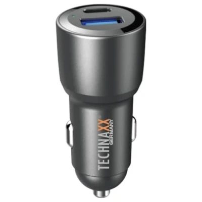 Afbeelding van Technaxx TX 306 Dual AUTO oplader 60 W Stroombelasting (max.): 3 A 12/24 V