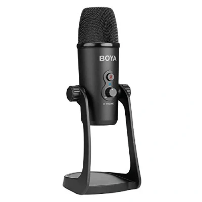 Afbeelding van Boya BY PM700 Tafelstandaard USB Condensator Cardiod Microfoon voor Windows Mac PC